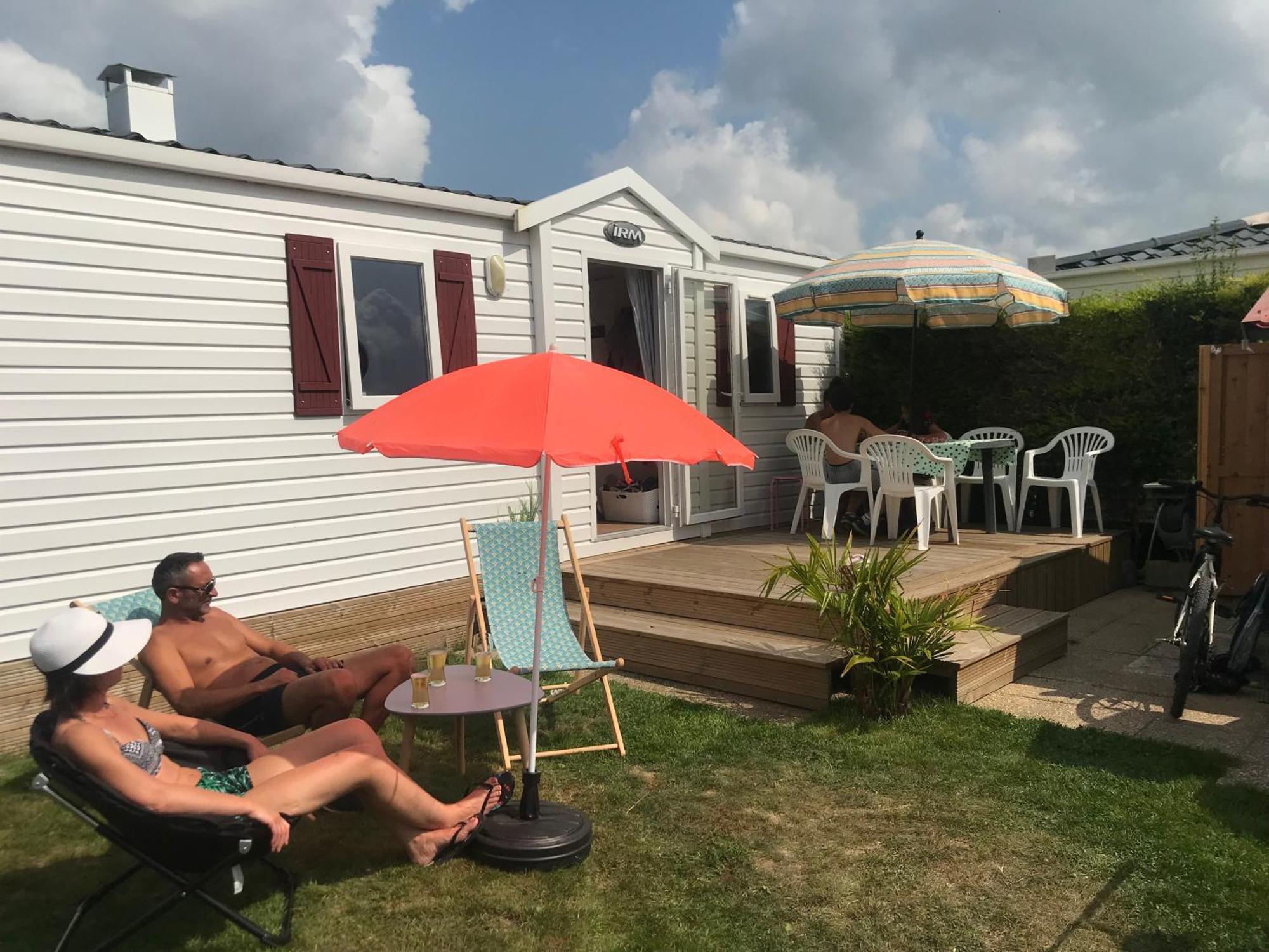 Mobil Home Montmartin-sur-Mer Exterior foto